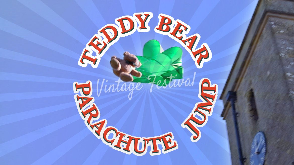 Teddybear-Parachute-Jump